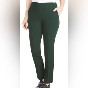 NWT Hilary Radley Women’s Pull-On Tummy Control Stretch Pant L Emerald XL Black